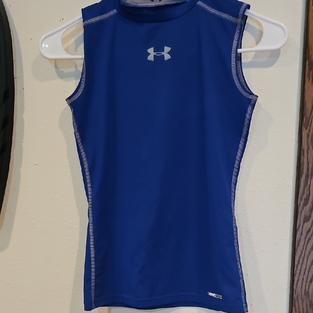 Under Armour Blue Sleeveless Top